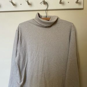 Vintage Oatmeal Turtle Neck, Unisex L
